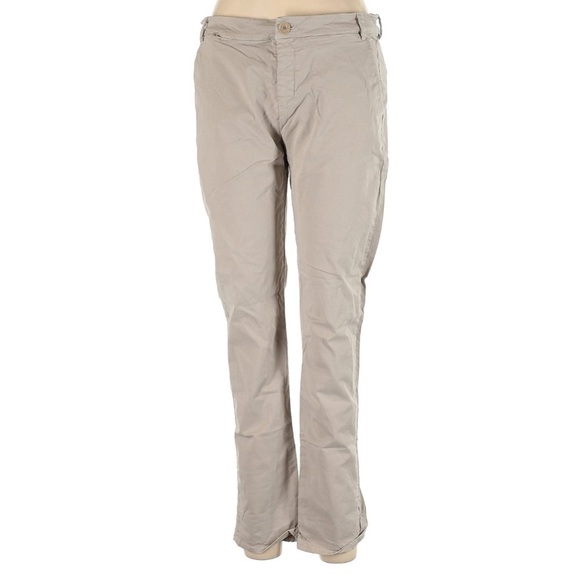 Max Mara Weekend Khaki Tan Chino Pants Amanda Size 12 - Picture 1 of 7